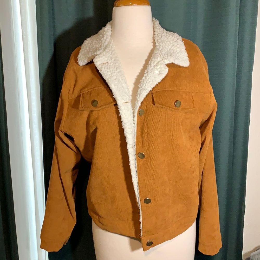 A Sherpa jacket! Very western!